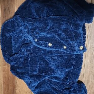 Faux Fur Trucker Jacket